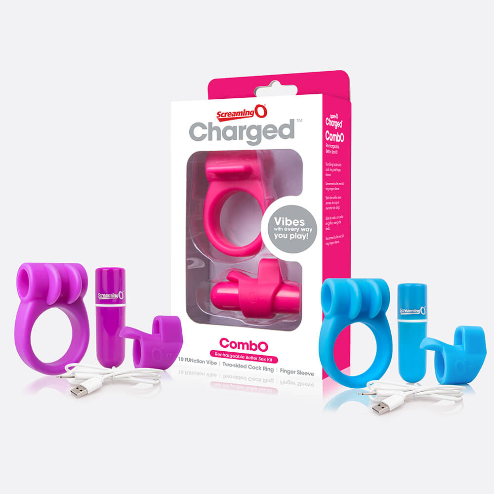 Charged Combo Kit #1 Blue 1 Ct | 817483012686 | Discreet Personal Wellness