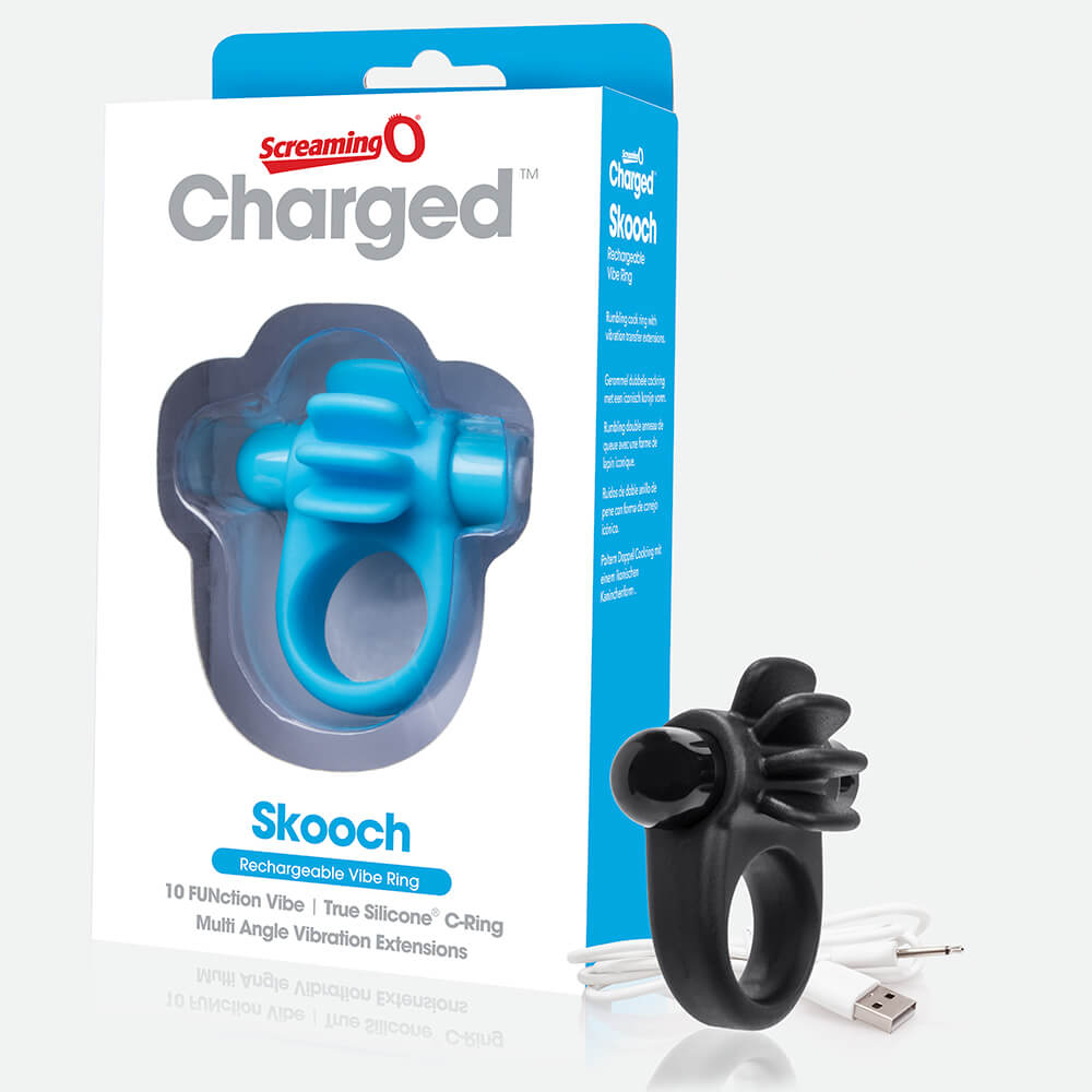 Charged Skooch Ring Blue 1 Ct | 817483012730 | Discreet Personal Wellness