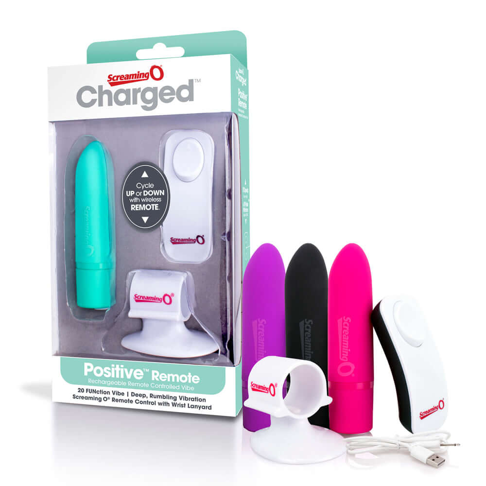 Charged Positive Remote Control Grape 1 Ct | 817483013263 | Discreet Personal Wellness