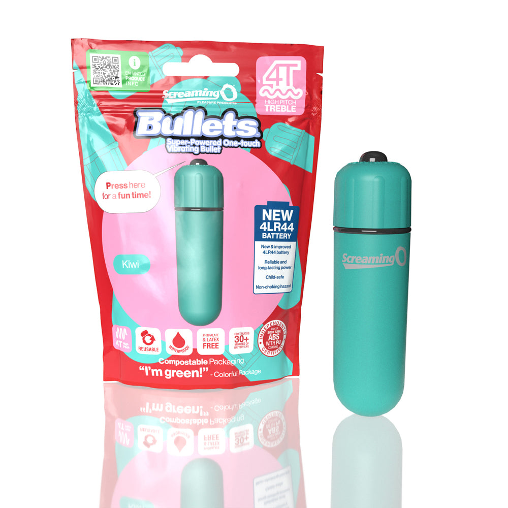 Screaming O 4T Bullet Kiwi 1 Ct | 817483015267 | Discreet Personal Wellness