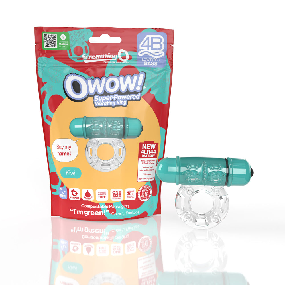 Screaming O 4B Owow Kiwi 1 Ct | 817483015502 | Discreet Personal Wellness