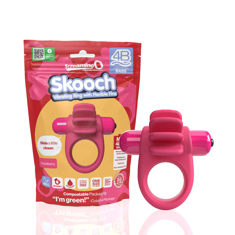 Screaming O 4B Skooch Strawberry | 817483015847 | Discreet Personal Wellness