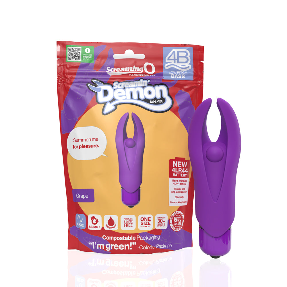 Screaming O 4B Demon Grape | 817483015908 | Discreet Personal Wellness