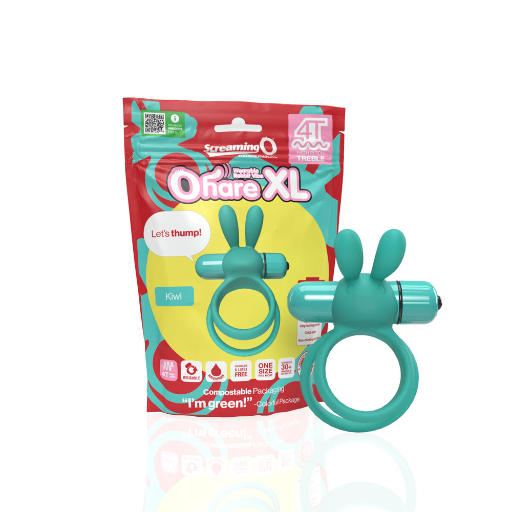 Screaming O 4T Ohare Xl Kiwi | 817483016127 | Discreet Personal Wellness