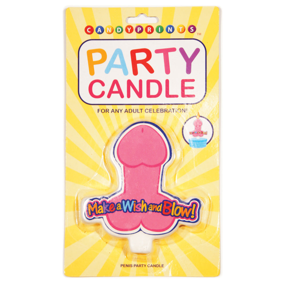 Make A Wish & Blow! Penis Candle | 817717008478 | Discreet Personal Wellness