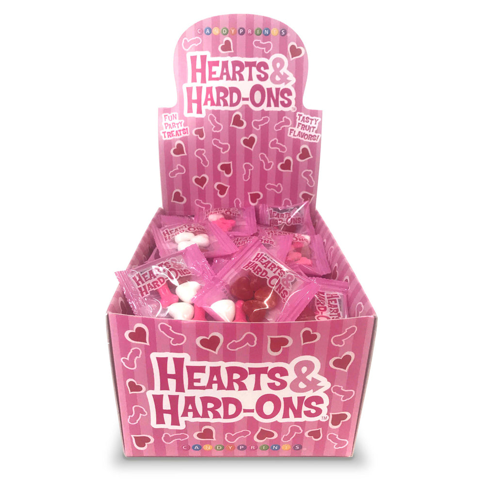 Hearts & Hard Ons 100Ct Display | 817717009475 | Discreet Personal Wellness