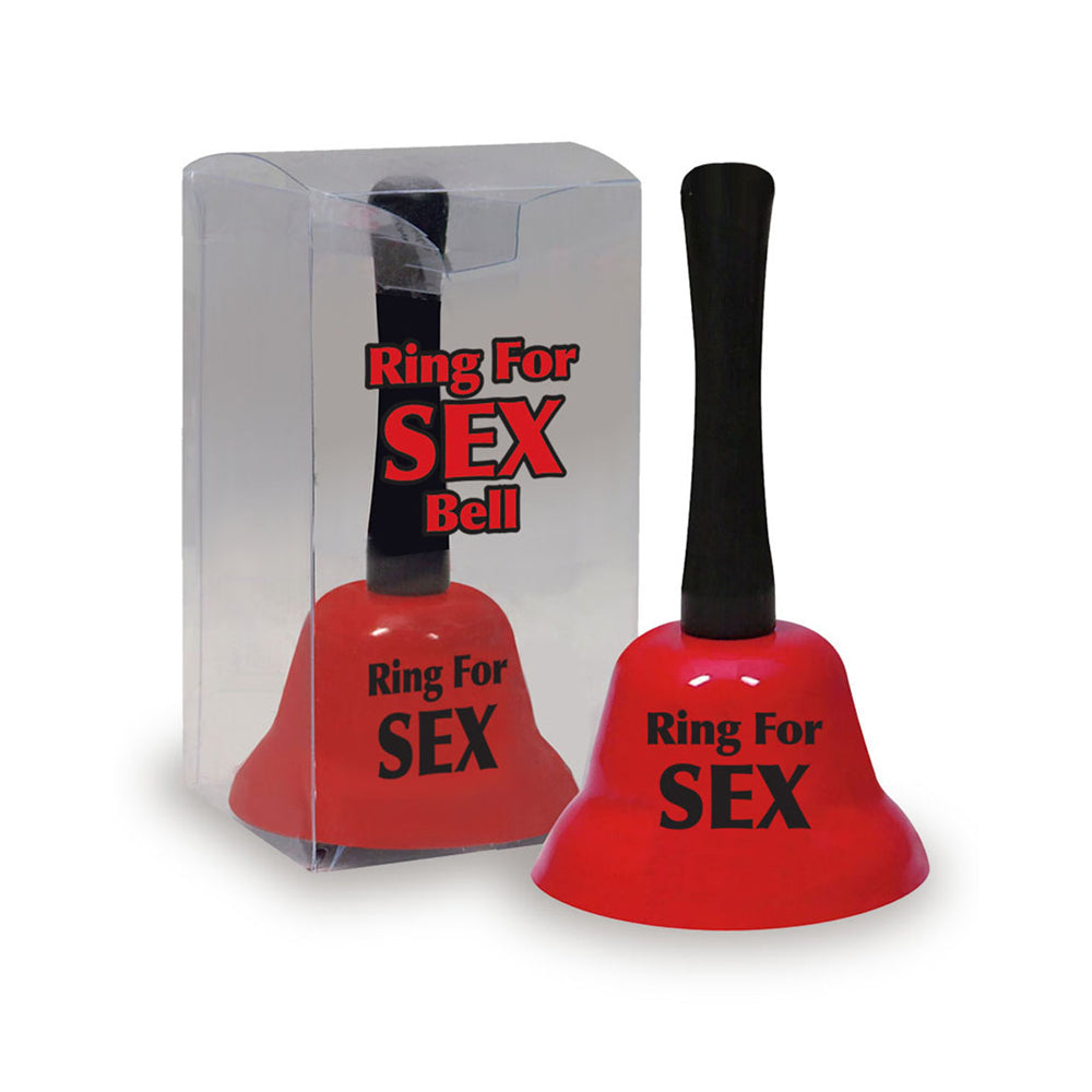 Ring The Bell For Sex Red Bell | 817717011522 | Discreet Personal Wellness
