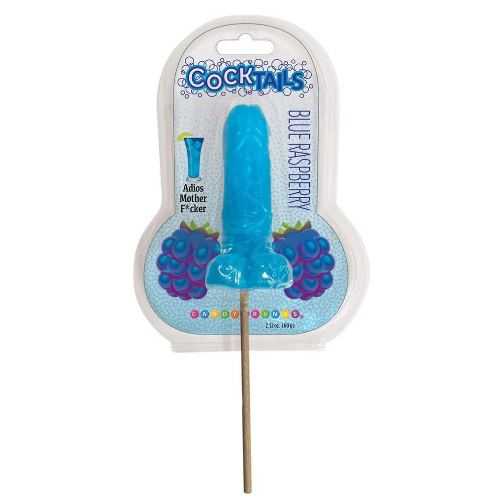 Penistails 3D Lollipops Blue Raspberry | 817717011881 | Discreet Personal Wellness