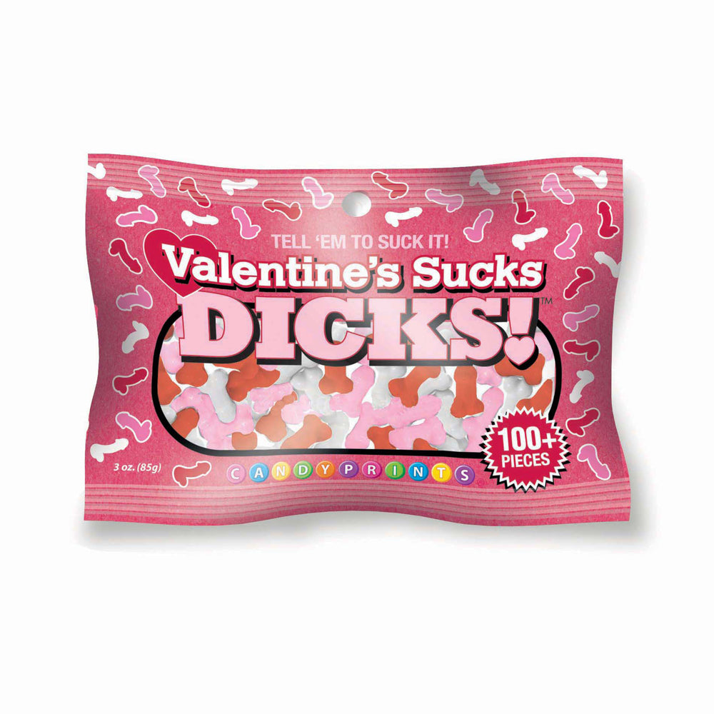 Valentine's Sucks Penis 3 oz. Bag | 817717011942 | Discreet Personal Wellness