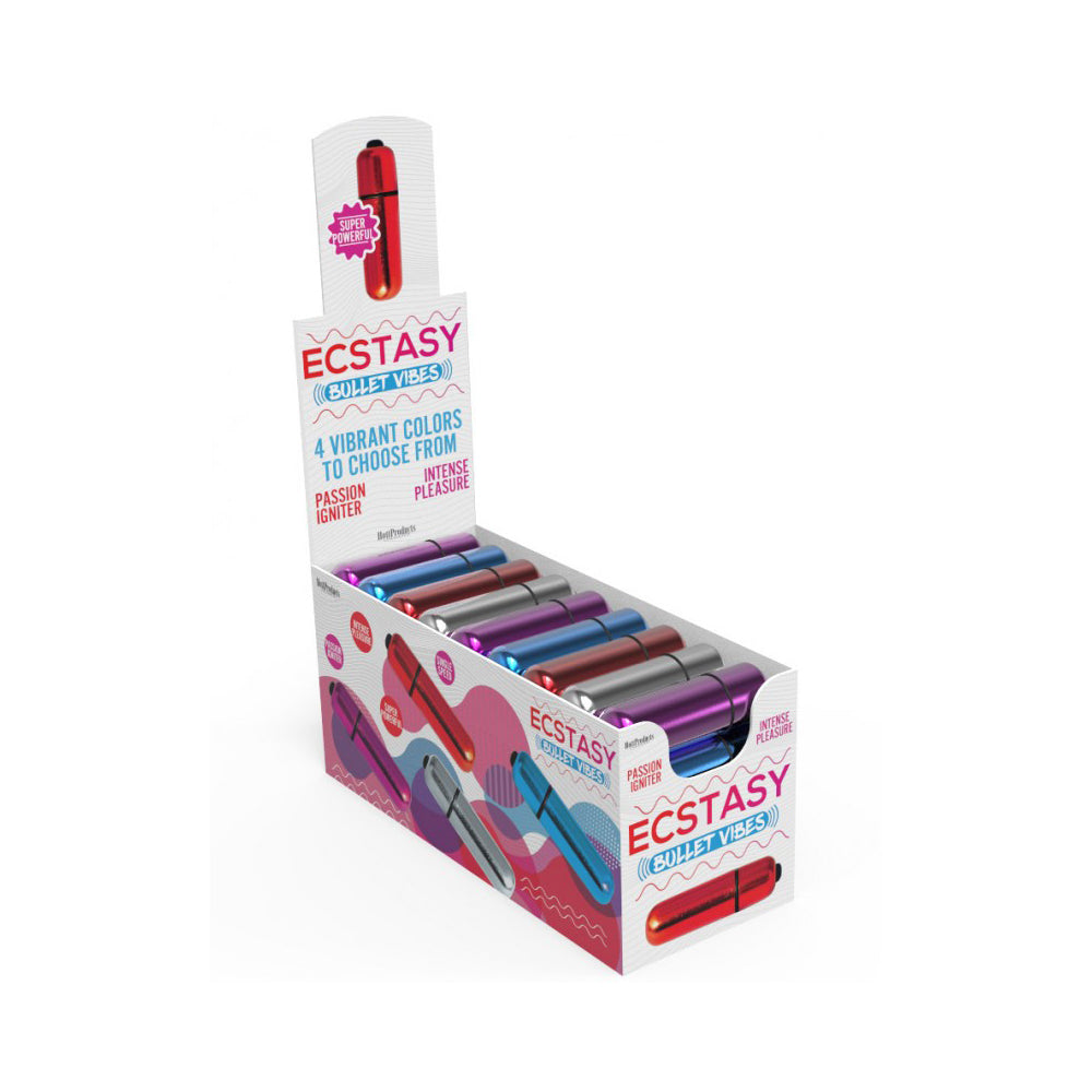 Ecstasy Bullets 36Pcs/Display | 818631021918 | Discreet Personal Wellness