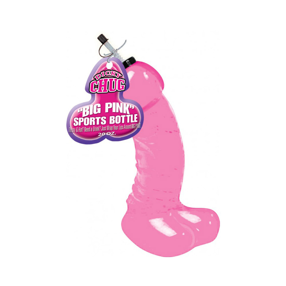 Penisy Chug Big Pink Sports Bottle | 818631023523 | Discreet Personal Wellness