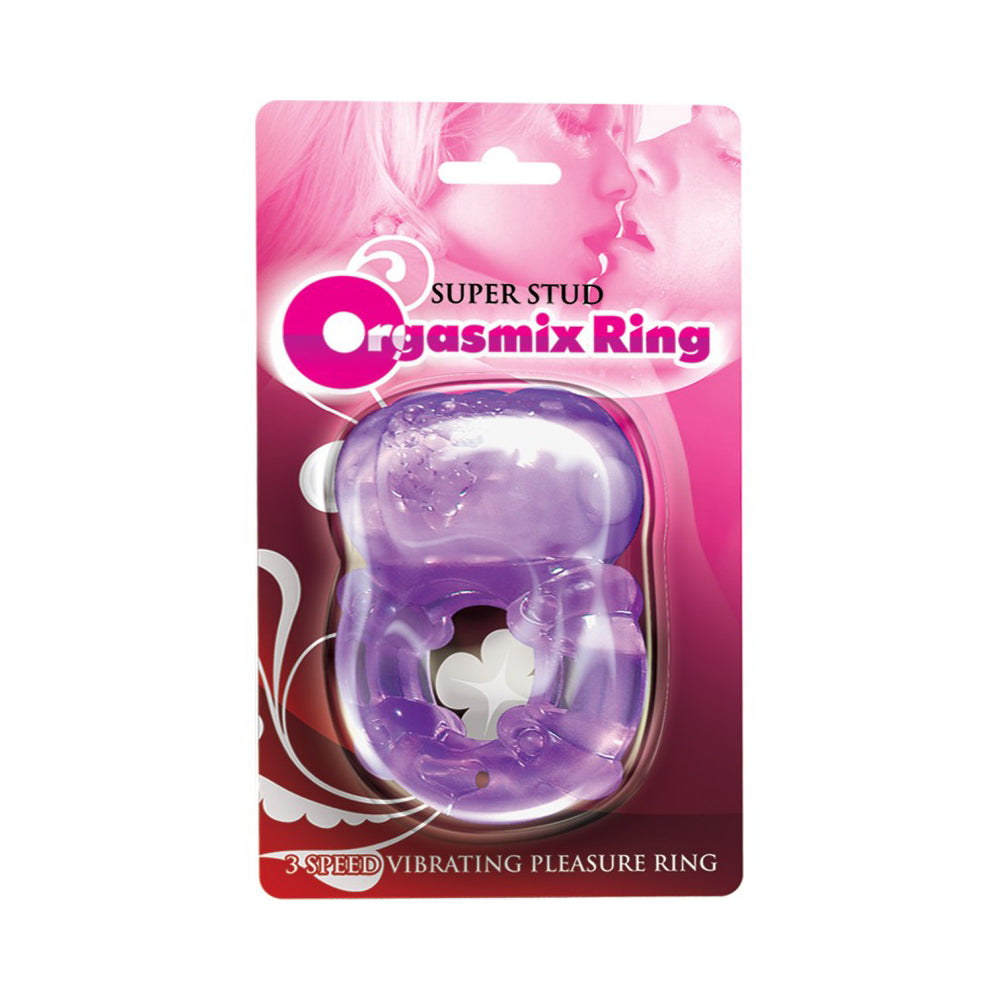 Super Stud Orgasmix Ring Purple | 818631023851 | Discreet Personal Wellness