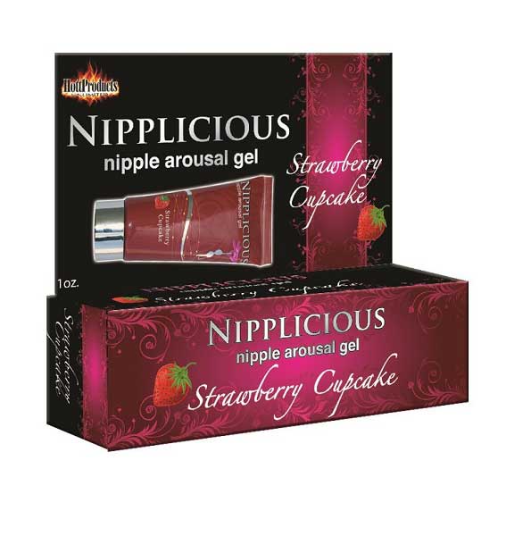 Nipplicious Nipple Arousal Gel 1 oz. Tube Strawberry | 818631025800 | Discreet Personal Wellness