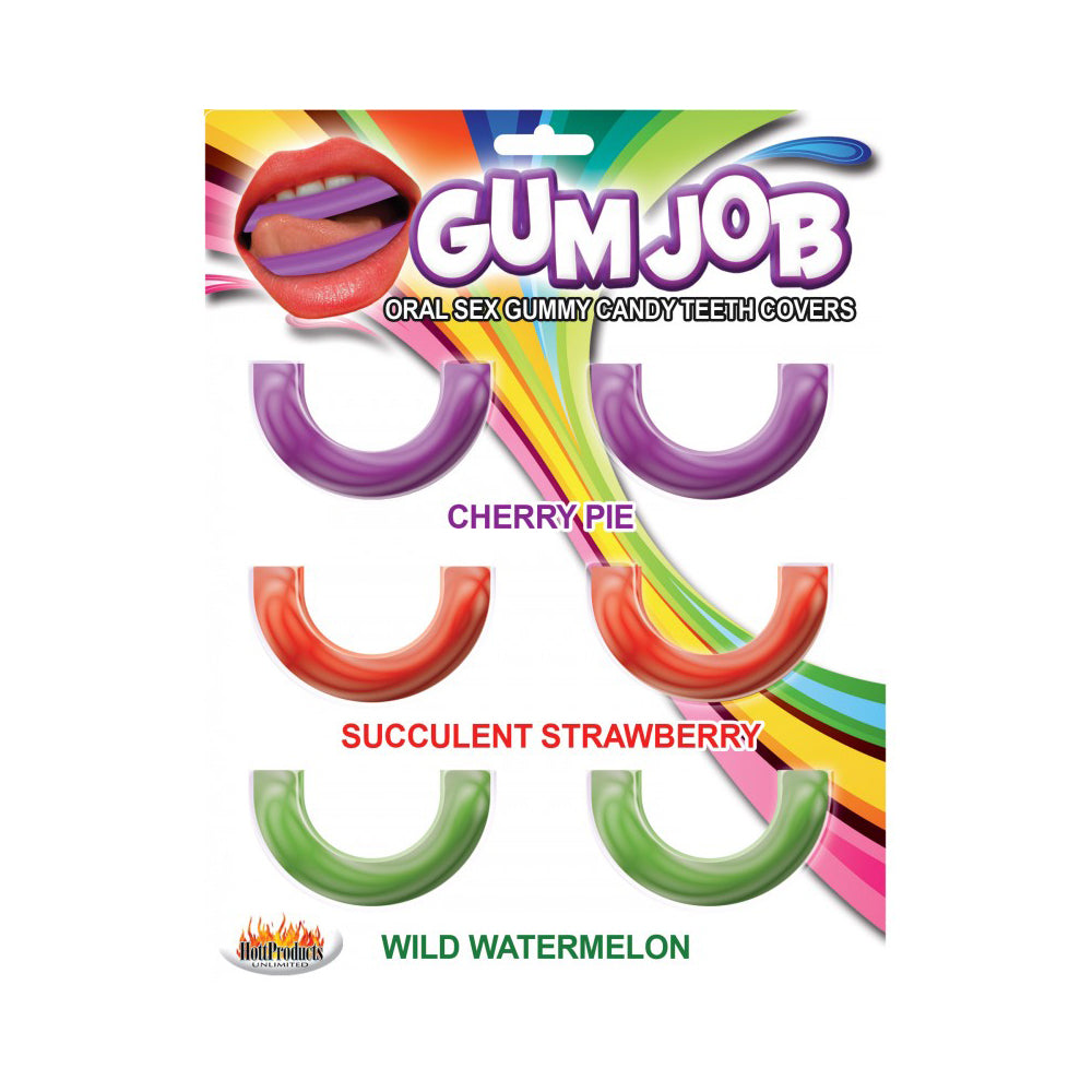 Gum Job/Oral Sex Candy Teeth Covers 6Pk Asst Flavors | 818631028559 | Discreet Personal Wellness