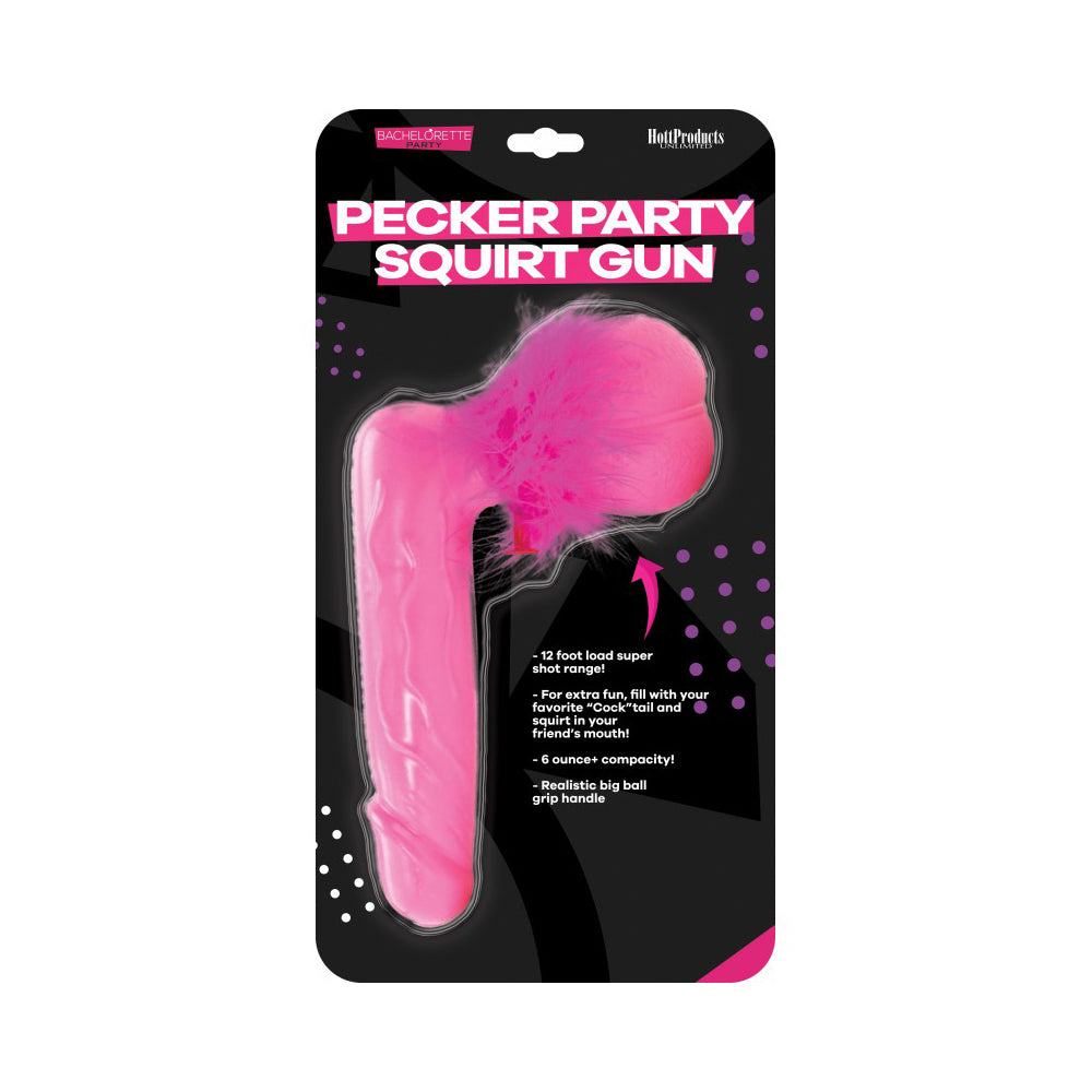 Pink Pecker Party Squirt Gun | 818631029556 | Discreet Personal Wellness