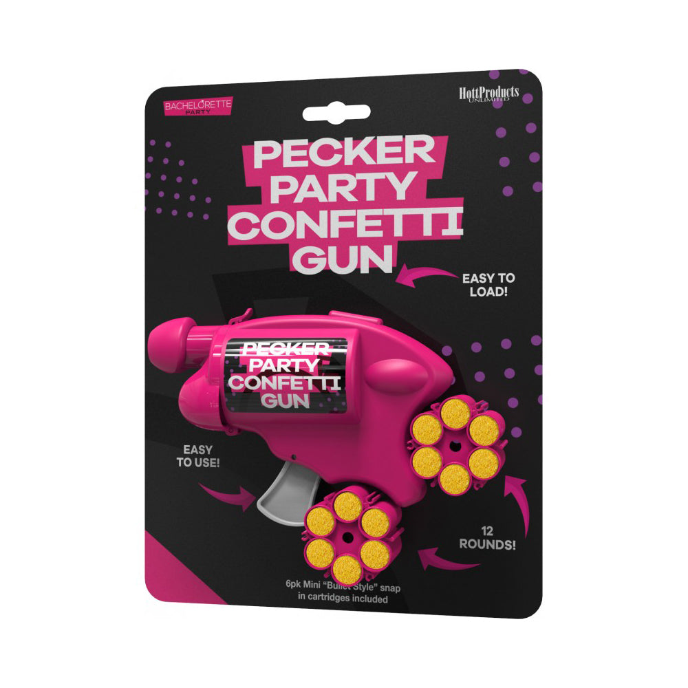 Party Pecker Confetti Gun | 818631030453 | Discreet Personal Wellness