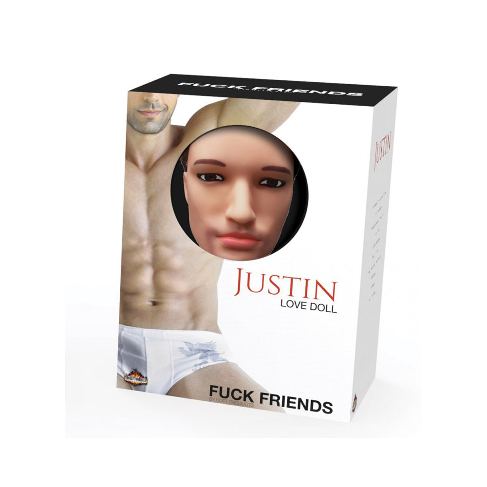 fun Friends Justin Love Doll With Penis | 818631031481 | Discreet Personal Wellness