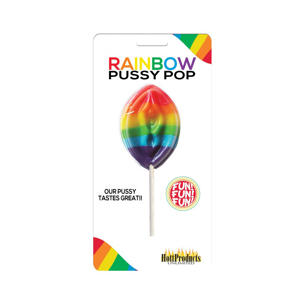 Rainbow Vagina Pops (Carded) | 818631032150 | Discreet Personal Wellness