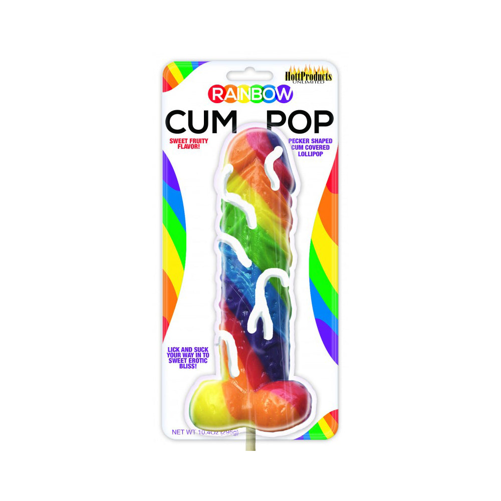 Rainbow Penis Come Pops | 818631032594 | Discreet Personal Wellness