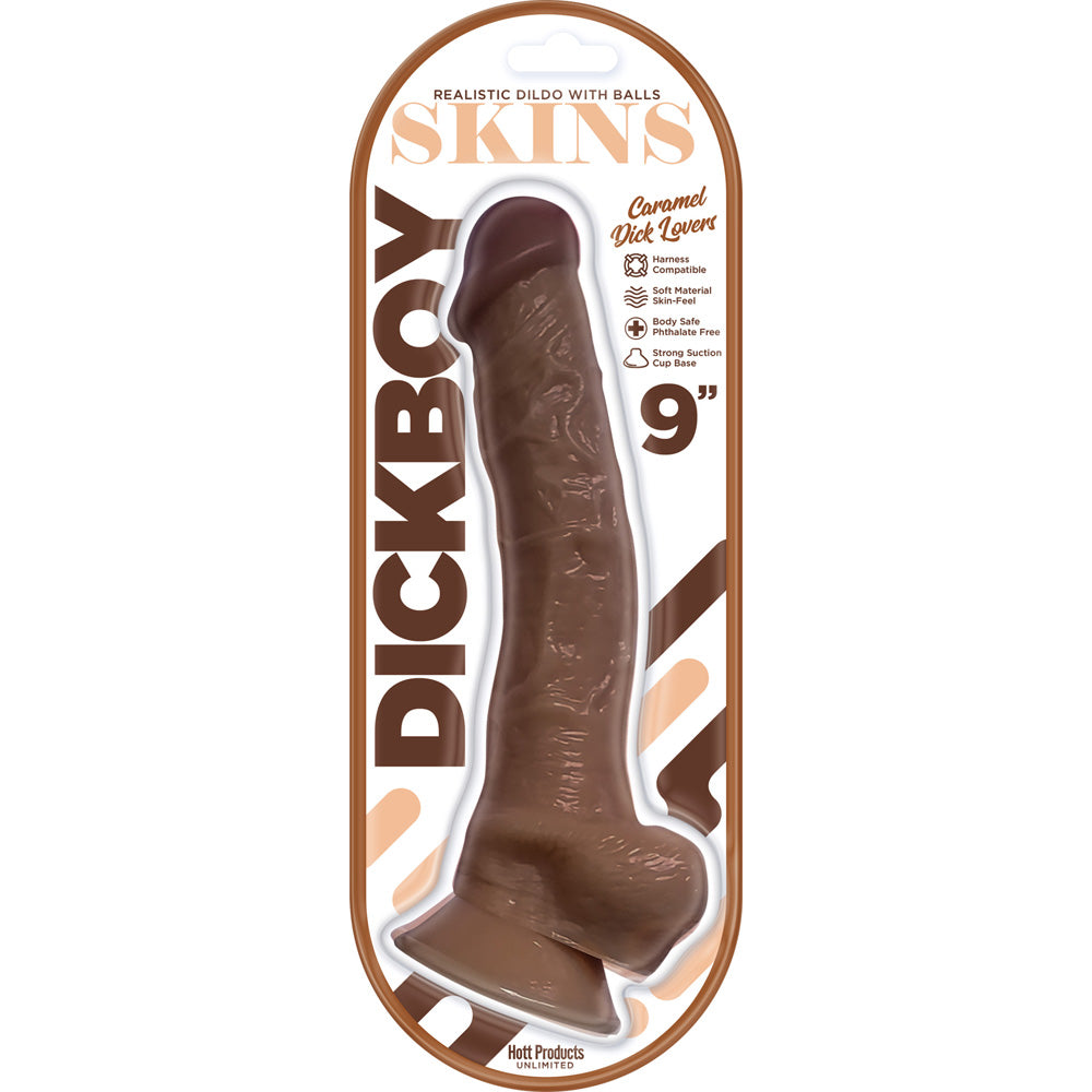 Penisboy Skins Dildo Chocolate Lovers 9" | 818631033621 | Discreet Personal Wellness