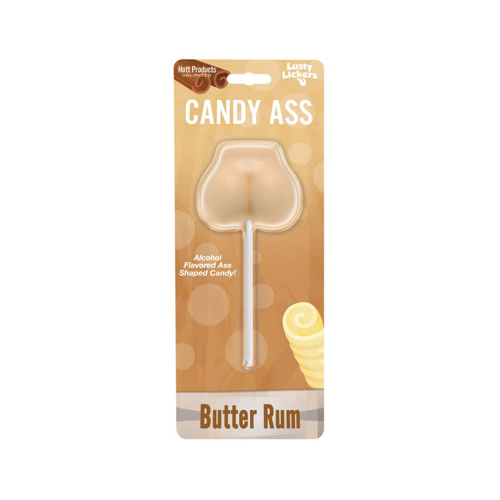 Candy Ass Booty Pops Buter Rum Flavor | 818631034727 | Discreet Personal Wellness