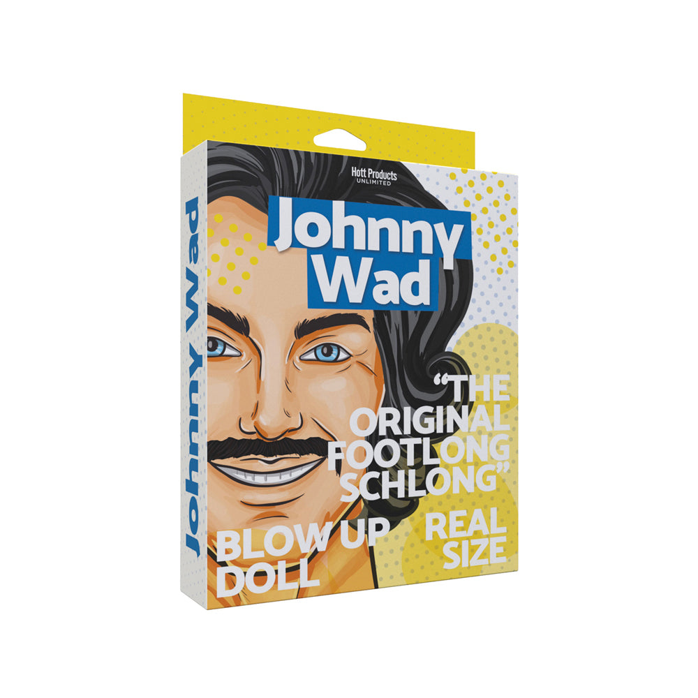 Johnny Wad Blow Up Doll W Large Penis | 818631035069 | Discreet Personal Wellness