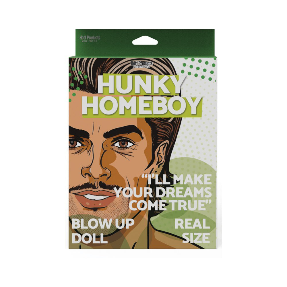 Hunky Homeboy Blow Up Doll Male Spanish | 818631035335 | Discreet Personal Wellness
