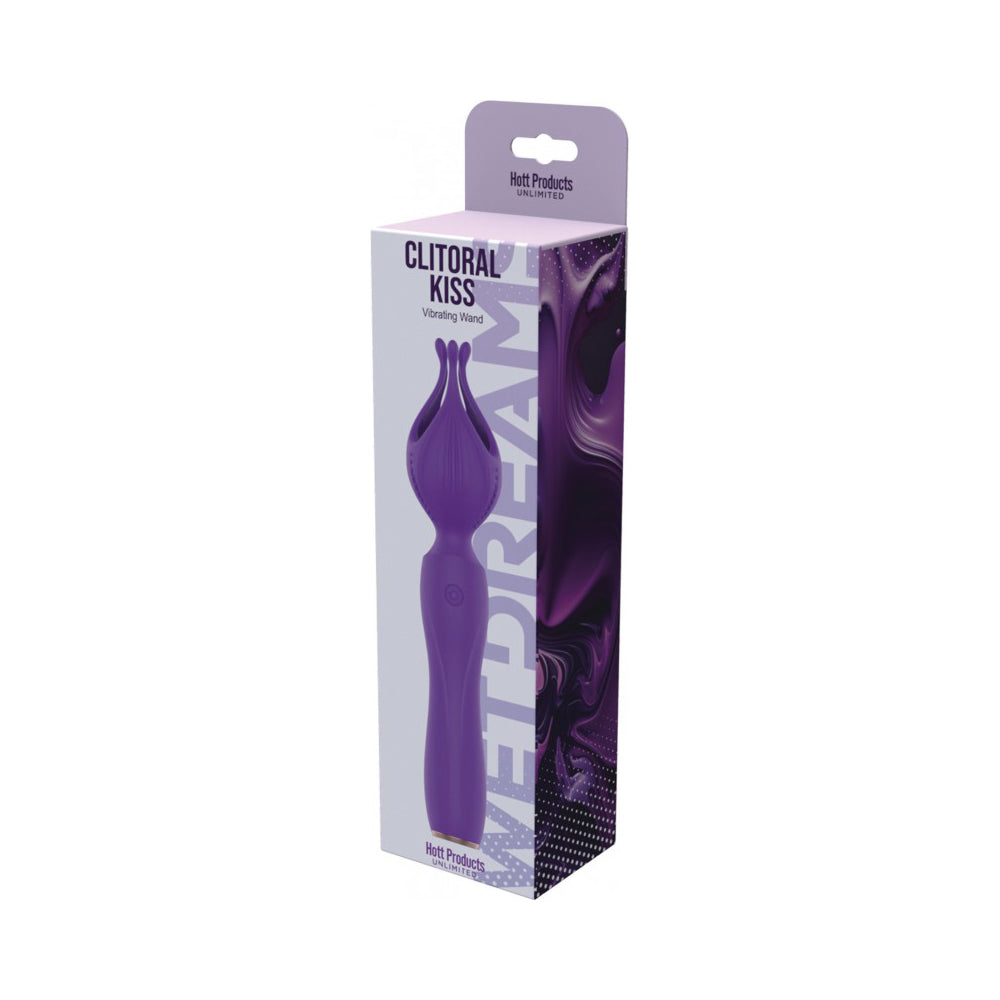 Wet Dreams Clitoral Kiss Flower Pedal Vibe | 818631035458 | Discreet Personal Wellness