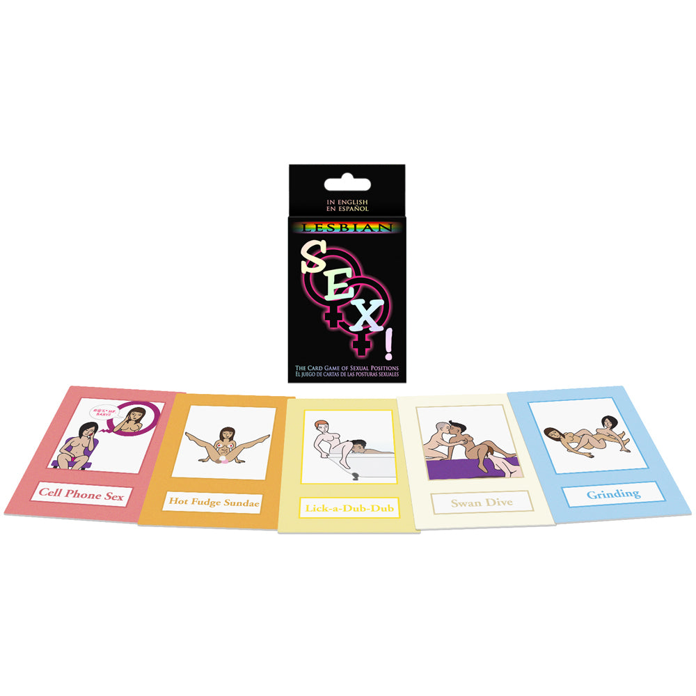 Lesbian Sex The Card Game | 825156102350 | Discreet Personal Wellness