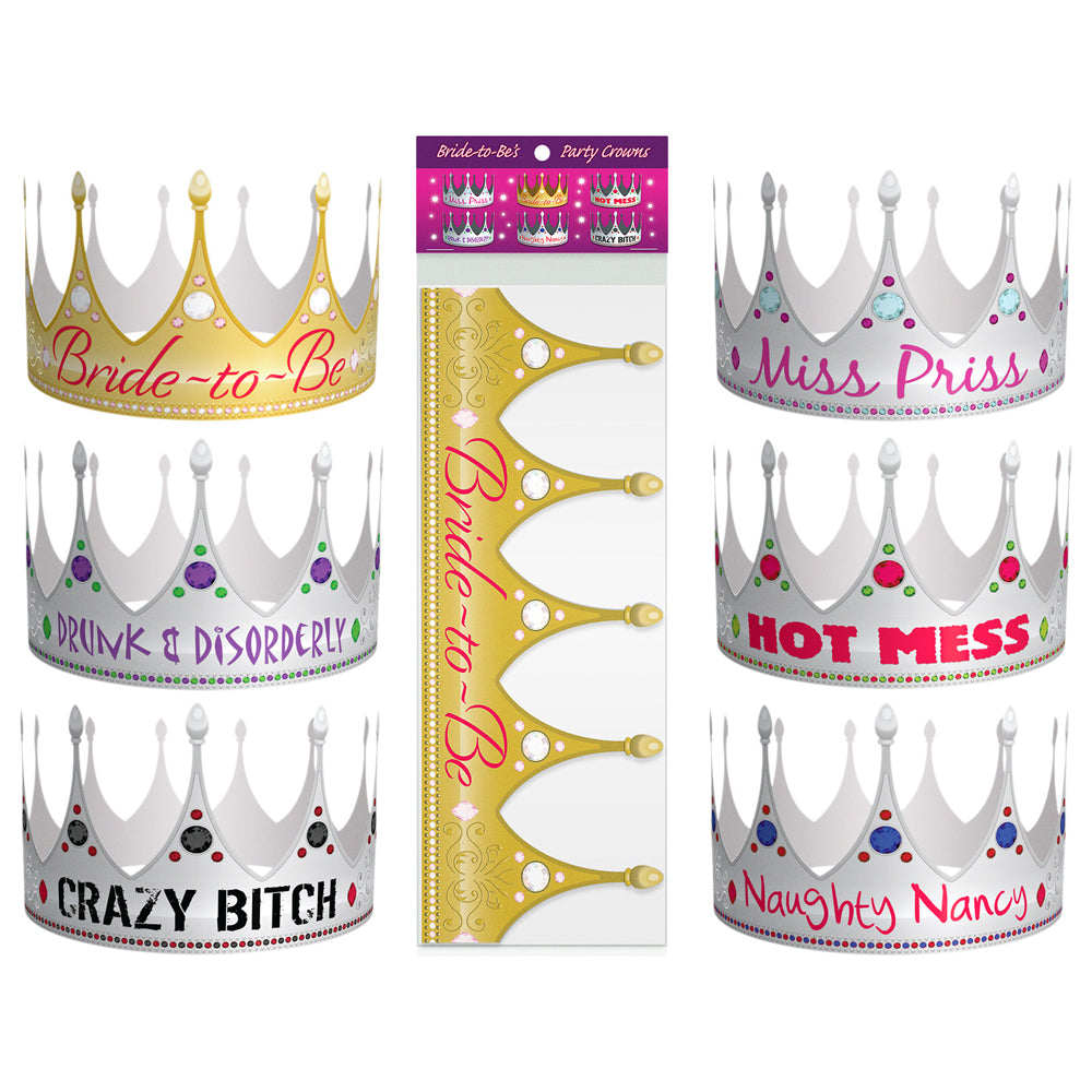 Bride-To-Be Party Crown | 825156108499 | Discreet Personal Wellness