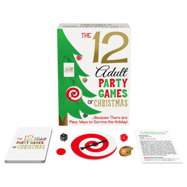 12 Adult Party Games Of Christmas | 825156108680 | Discreet Personal Wellness