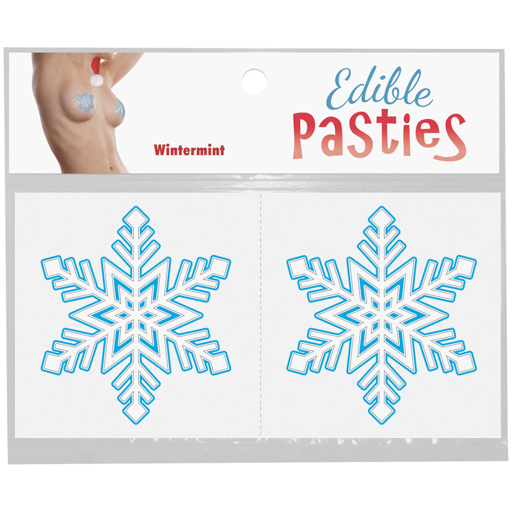 Snowflakes Pasties Wintermint | 825156110164 | Discreet Personal Wellness