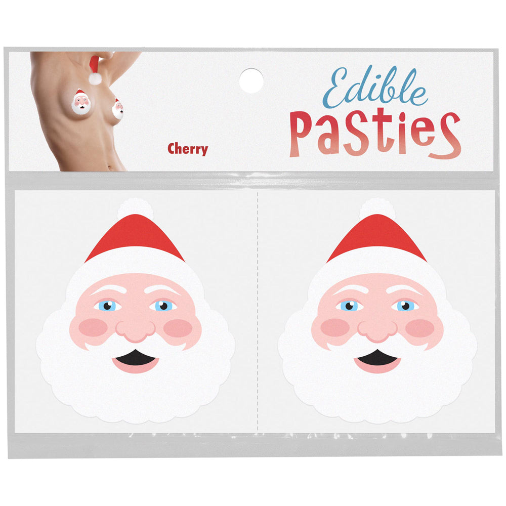 Santa Face Pasties Cherry | 825156110188 | Discreet Personal Wellness