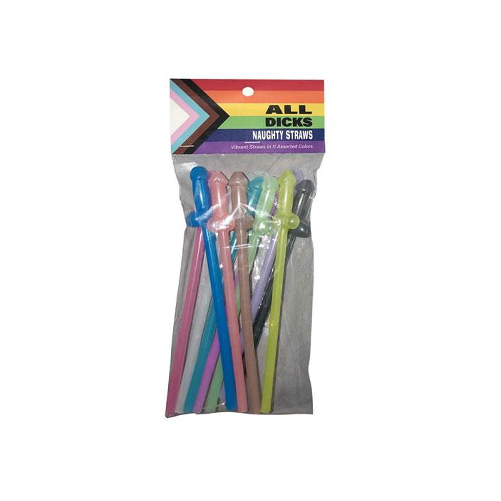 All Penis Naughty Straws | 825156110881 | Discreet Personal Wellness