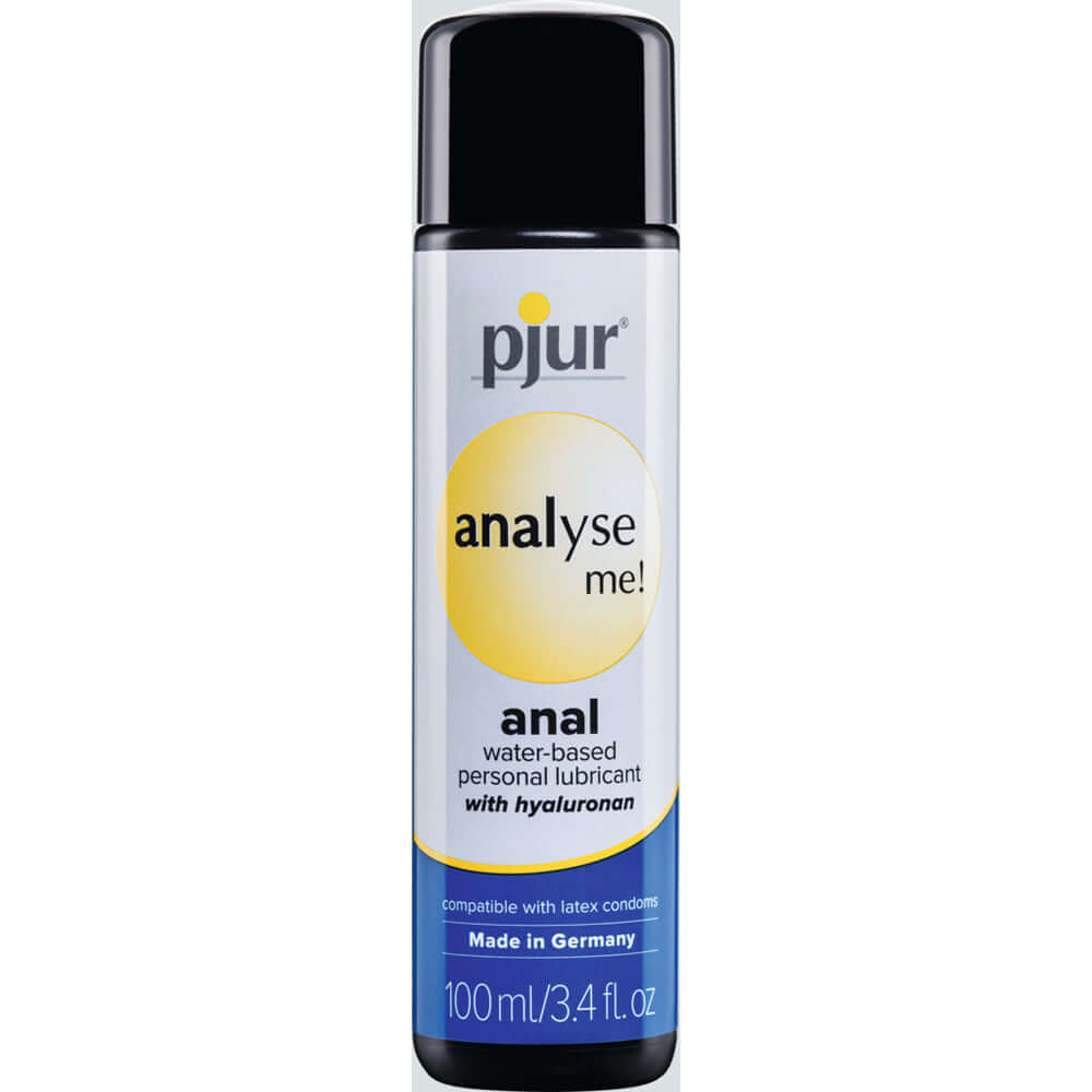 Pjur Analyse Me Water-Based Personal Lubricant 100Ml Bottle | 827160112158 | Discreet Personal Wellness