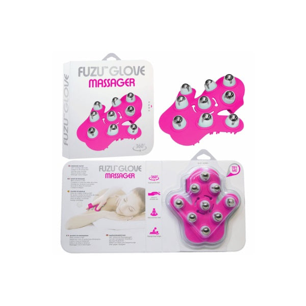 Fuzu Glove Massager Pink | 831868008866 | Discreet Personal Wellness