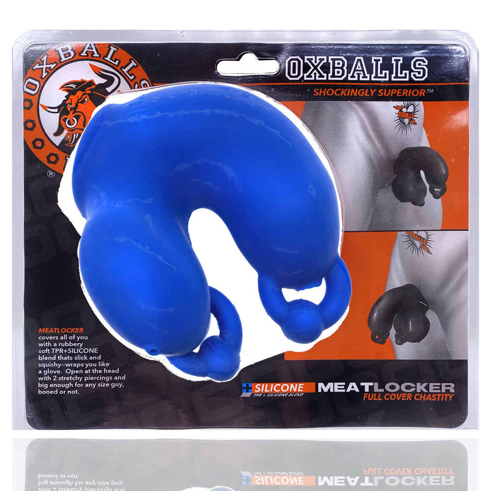 Meatlocker Chastity Police Blue Ice | 840215120533 | Discreet Personal Wellness