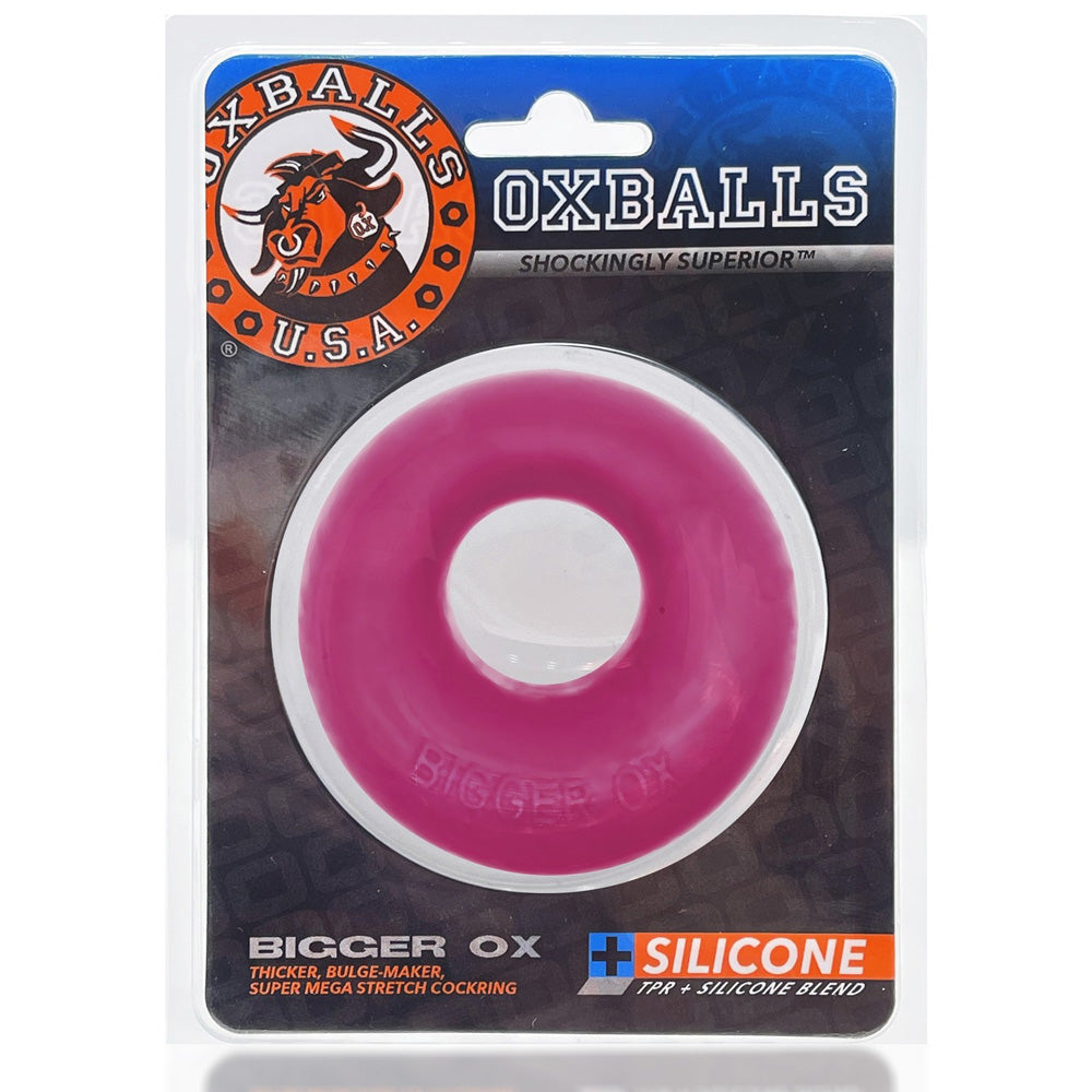 Bigger Ox Penisring Hot Pink Ice | 840215120960 | Discreet Personal Wellness