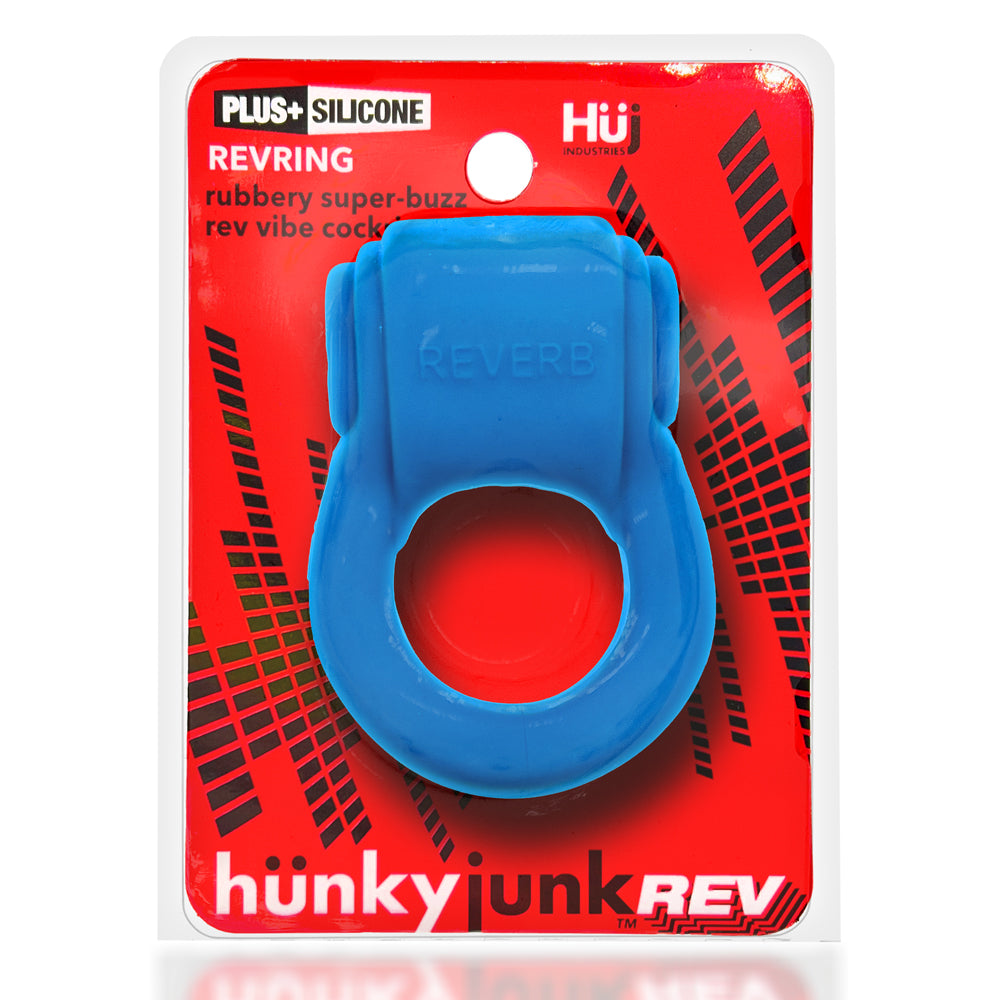 Revring Ring Teal Ice W/ Black Vibe | 840215121479 | Discreet Personal Wellness