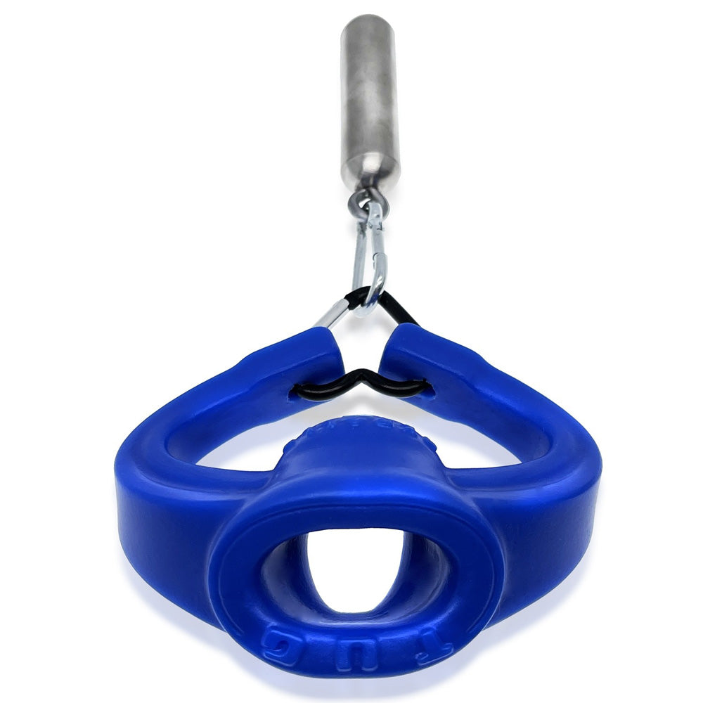 Tug Pull-Down Ballstretcher Marine Blue | 840215122353 | Discreet Personal Wellness