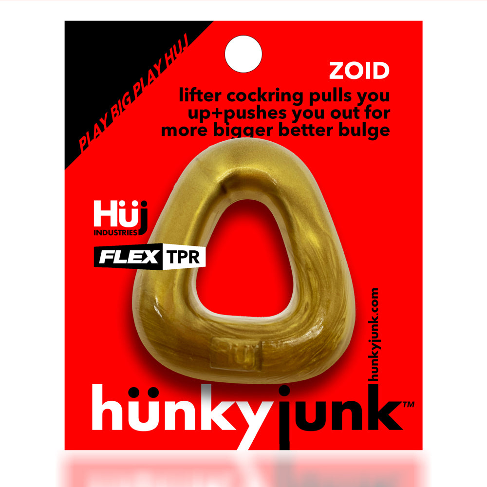 Zoid Trapaziod Lifter Penisring Bronze Metallic | 840215123145 | Discreet Personal Wellness