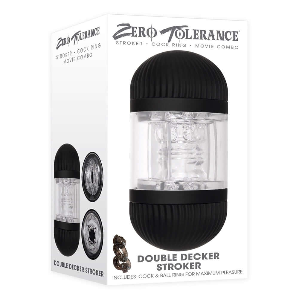 Double Decker Stroker | 844477016368 | Discreet Personal Wellness
