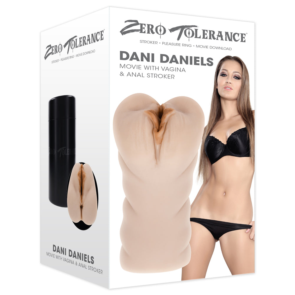 Dani Daniels Movie With Vagina & Anal Stroker | 844477026084 | Discreet Personal Wellness