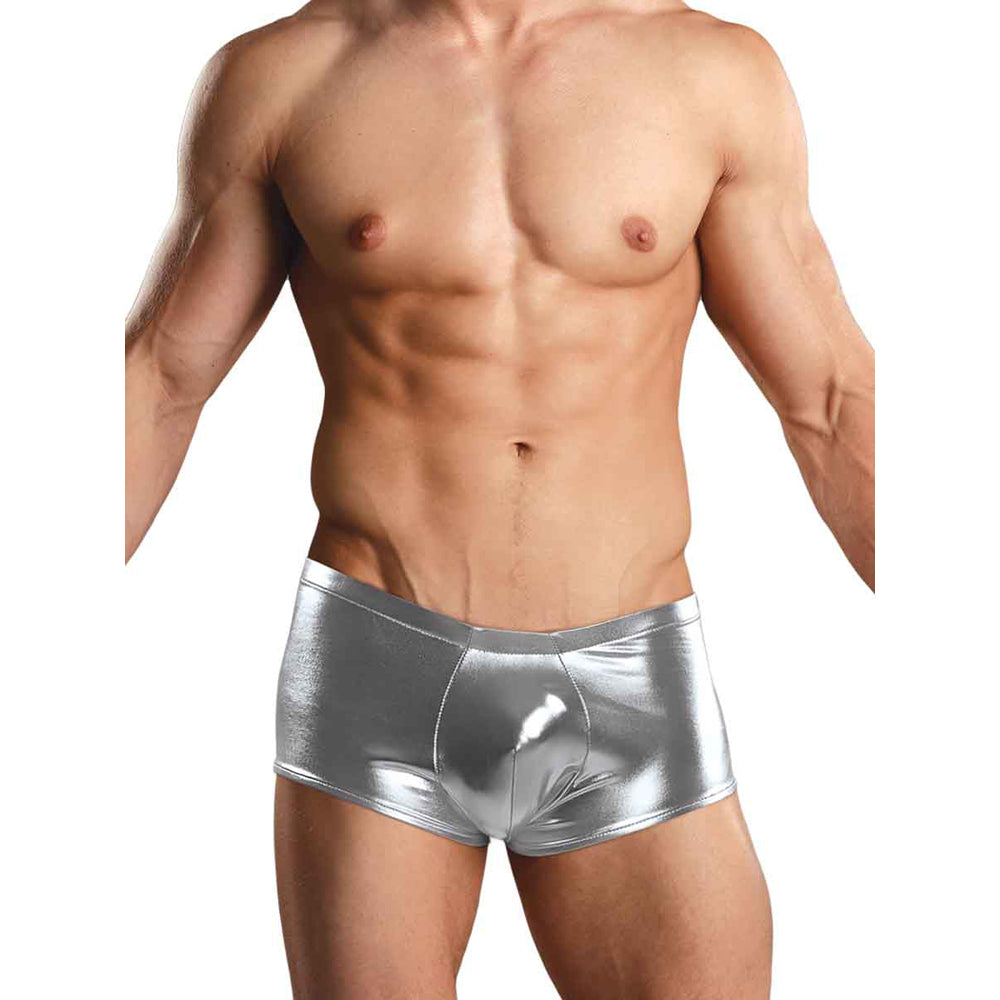 Heavy Metal Mini Short Silver S | 845830045131 | Discreet Personal Wellness