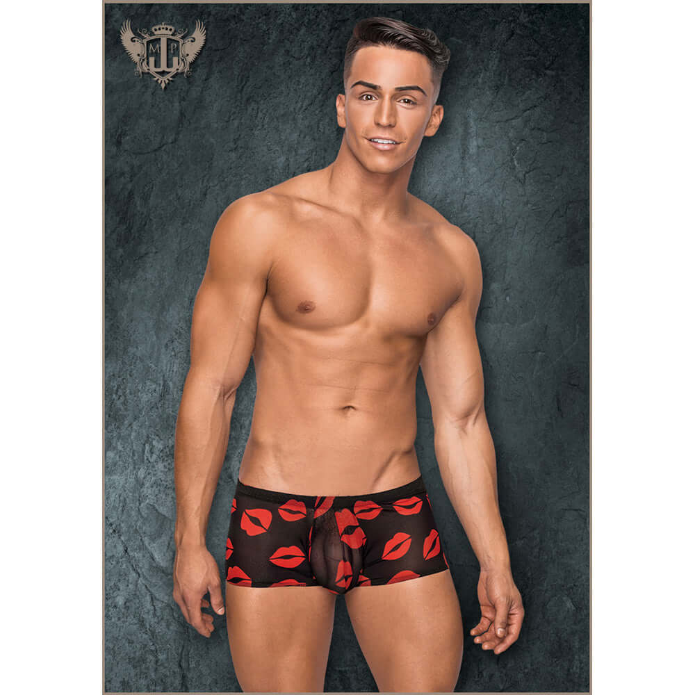 Kiss Me Mini Short Print S | 845830073523 | Discreet Personal Wellness