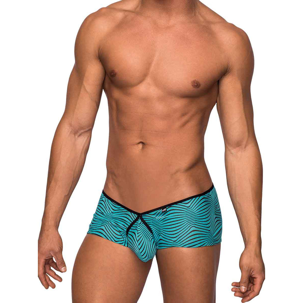 Tranquil Abyss Micro Mini Short Seafoam/Blk Small | 845830073783 | Discreet Personal Wellness