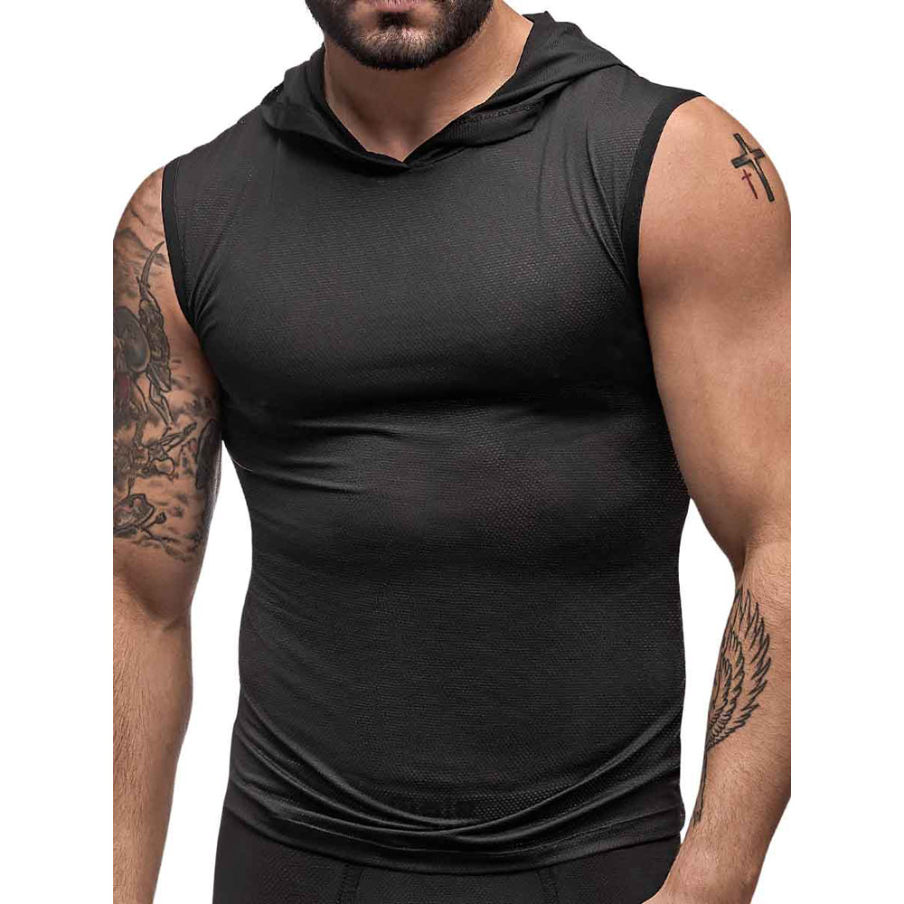 Black Nite Hoodie Tank Black Medium | 845830081825 | Discreet Personal Wellness