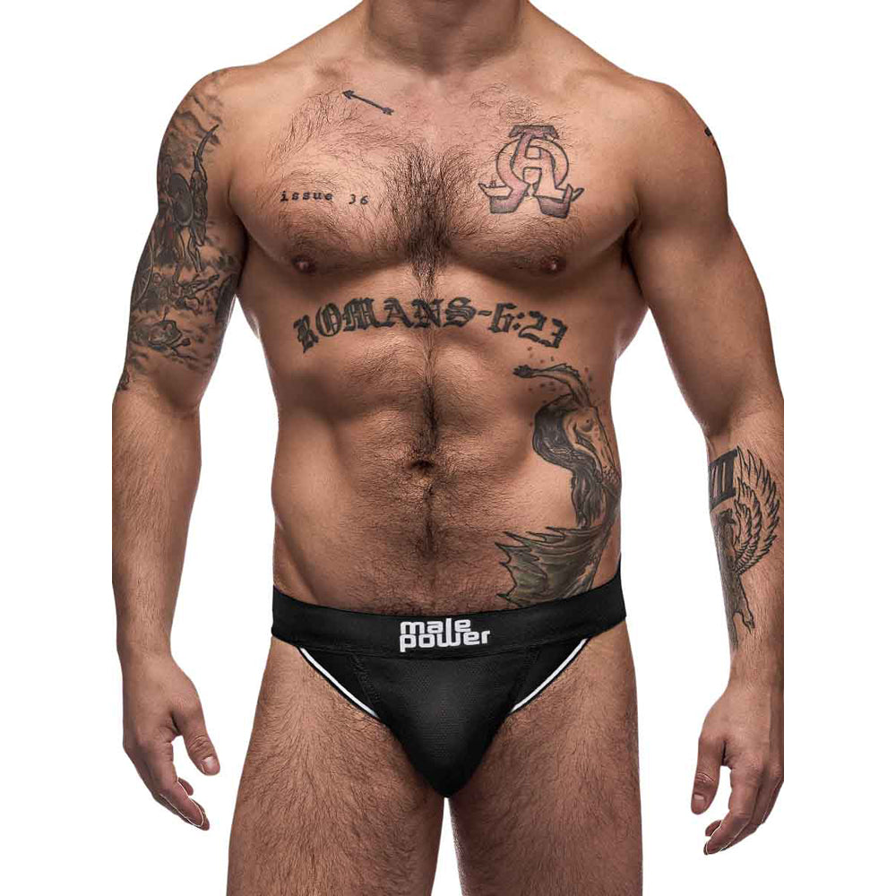 Black Nite Jock Black L/Xl | 845830081894 | Discreet Personal Wellness