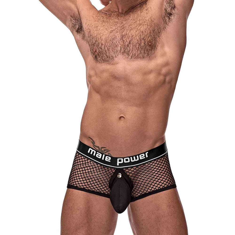 Penis Pit Net Mini Penis Ring Short Black S | 845830084017 | Discreet Personal Wellness