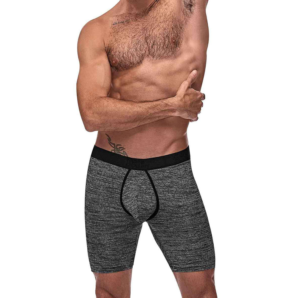 Peak Performance Long Leg Short Grey Large | 845830084413 | Discreet Personal Wellness